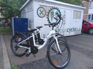 Campus Cycle Hub: hire your electric bike for business meeting here.