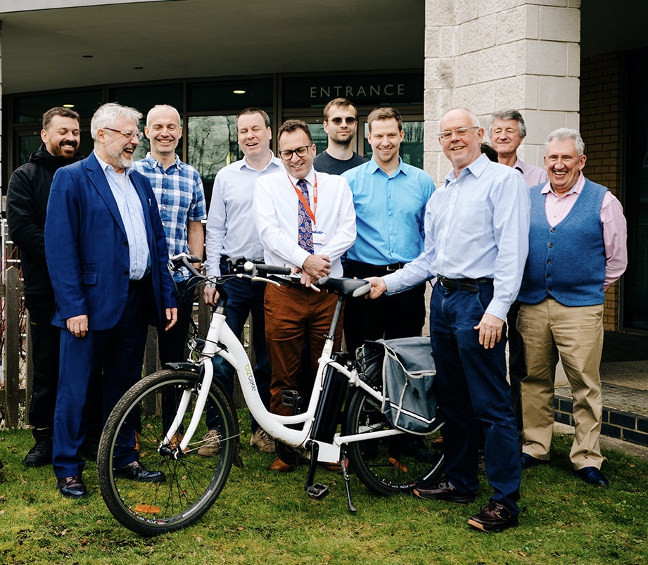 CitiPod Partners with one of CET’s e-bikes
