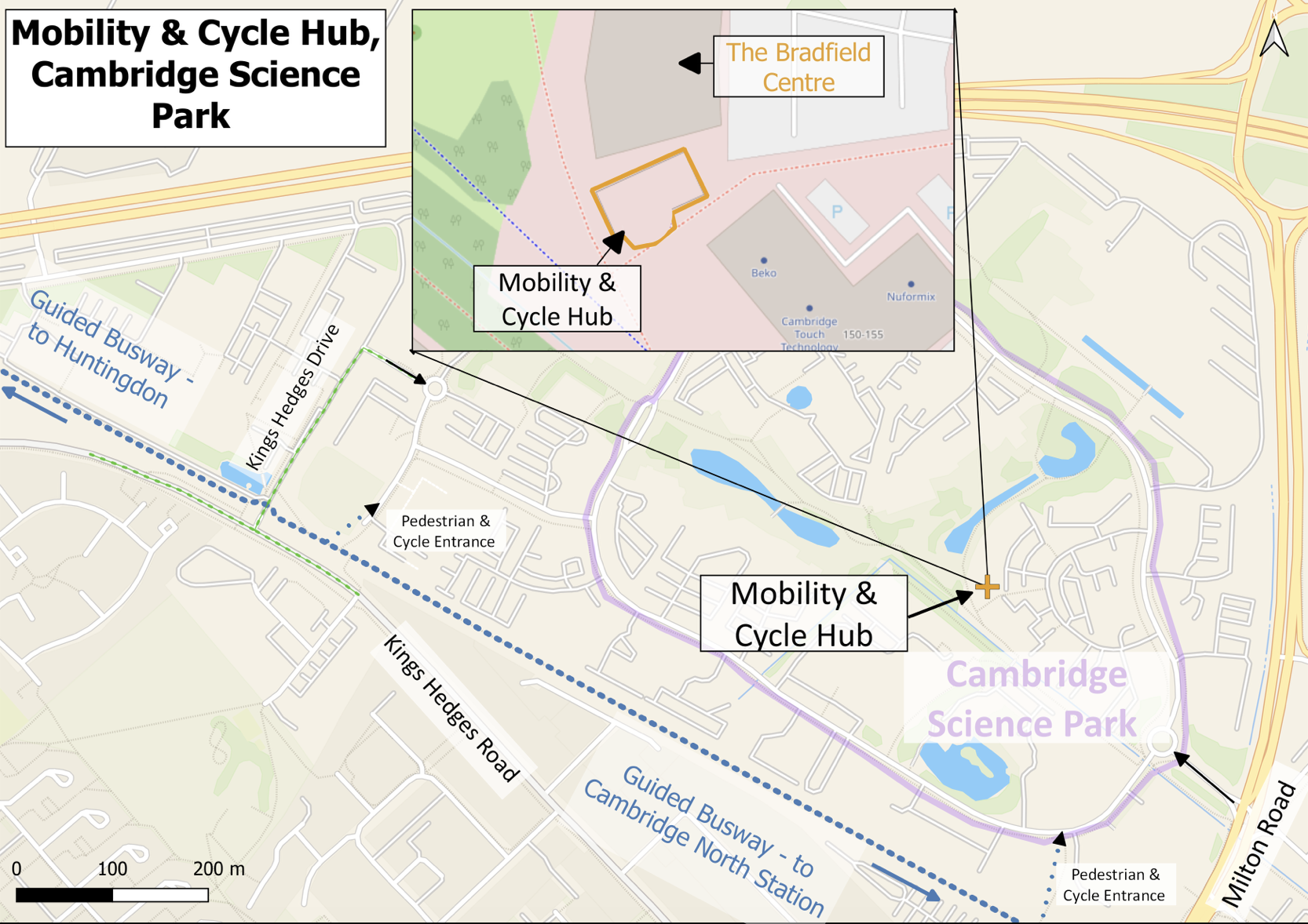 Mobility & Cycle Hub, Cambridge Science Park